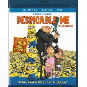 Despicable Me Blu-ray and DVD Set